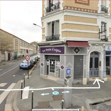 Studio 22M2 A Ivry/Seine-A 200 Metres De Paris. Proche Metro 7 Eksteriør billede